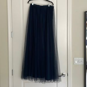 Anthropologie - Jenny Yoo - Dark Navy skirt - Size 10